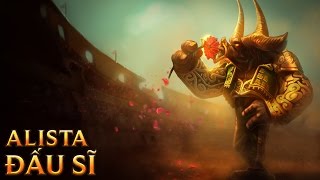 Alistar Đấu Sĩ  Matador Alistar  Skins lol [upl. by Laohcin]