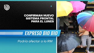 Confirman nuevo SISTEMA FRONTAL para el lunes podría afectar a la RM [upl. by Mouldon]