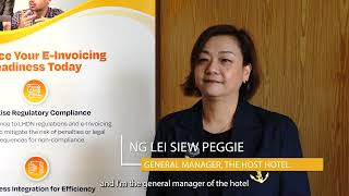 The Host Hotel Penang Testimonial on IFCA Einvoicing event [upl. by Eedoj846]