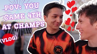 Did Fnatic Boaster win a third trophy Spoilers no  VALORANT Champions LA 2023 Vlog [upl. by Vel]