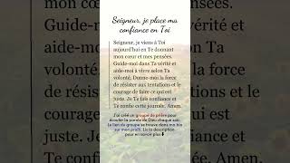 🇫🇷Seigneur je place ma confiance en Toi  foi  catholique  chretien france dieu [upl. by Kurzawa294]