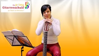 29 Klassische Gitarre lernen im Selbststudium  Kurs für Anfänger [upl. by Noyar]