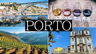 4 Days in Beautiful PORTO Portugal Douro Valley Wine Tasting  Travel Vlog Itinerary Guide [upl. by Atilem]