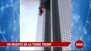 Incendio en el piso 50 de la Torre Trump [upl. by Liebermann504]