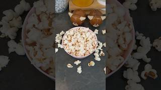 Making Popcorn at home popcorn youtubeshorts shorts [upl. by Dnama]