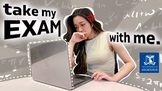 FINALS EXAM VLOG 😓 Realistic Study with Me Productive  FREE Exam Prep Template [upl. by Higbee93]