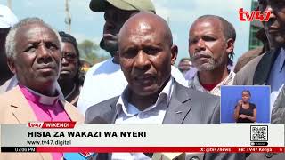 Wakazi wa Nyeri wapinga vikali kubanduliwa kwa Gachagua [upl. by Ahtelra]