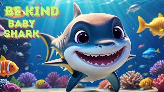 quotBe Kind Baby Shark 🌊🦈 Ocean Adventure Song for Kids 🎶⭐❤️quot ASHUMAKIDS [upl. by Keram]