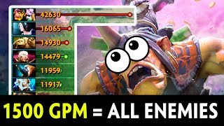 1500 GPM Alchemist — as whole enemy team by AhJit [upl. by Aiciles]