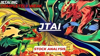 COMPLETELY WEAK  JTAI STOCK ANALYSIS  JETAI INC STOCK [upl. by Oilla]