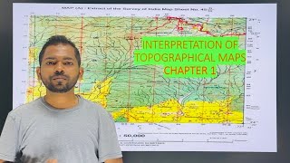 INTERPRETATION OF TOPOGRAPHICAL MAP CHAPTER 1 CLASS 10 ICSE [upl. by Lontson]