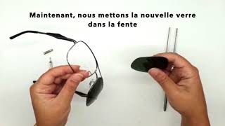 Comment remplacer les verres de vos Ray Ban [upl. by Philippine]