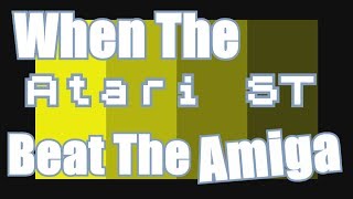 When The Atari ST Beat The Amiga [upl. by Nimsaj]