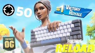 Squads Reload 50 Kill Gameplay Win Fortnite Chapter 5 Season 4 [upl. by Minnaminnie]