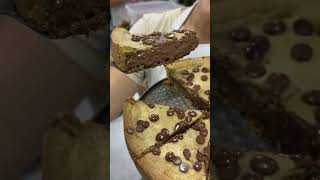 Nosso magnífico cookie de nutella 🤤 nutella confeitaria artesanal [upl. by Godfry]