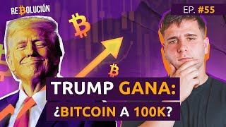 55  TRUMP GANA ¿BITCOIN A 100K 🚀 [upl. by Stelmach]