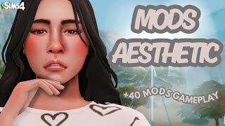 40 MODS para uma GAMEPLAY mais REALISTA AESTHETIC  Mods que vão melhorar o seu jogo THE SIMS 4 [upl. by Rodama12]