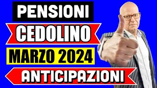 PENSIONI 👉 ANTEPRIMA CEDOLINO MARZO 2024❗️ECCO TUTTE LE NOVITÀ E COSA TROVEREMO IN ESSO [upl. by Anirual]