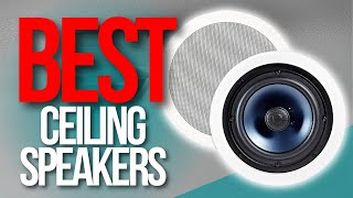 📌 TOP 5 BEST Ceiling Speakers  Holiday SALE 2024 [upl. by Tnecnev]