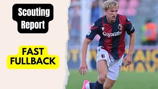 Victor Kristiansen  Welcome to Bologna🔴🔵  Skills amp goals [upl. by Gnat]