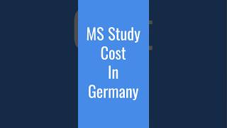 Study cost in Germany  Study in Germany puneuniversity puneeducation governmentfunding [upl. by Harias]