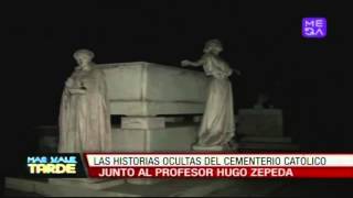 Las historias ocultas del cementerio católico junto al profesor Hugo Zepeda [upl. by Noled]