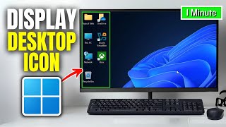 How to Show or Hide Desktop Icons on Windows 11  Full Guide [upl. by Anirec603]