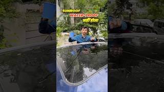 🚙SUNROOF ke TANTE 2😤 automobile cartips tatasafari sunroofleak sunroof [upl. by Worlock]