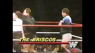 Brisco Brothers vs Dave Barbie amp Gino Carabello 19850119 [upl. by Ahsiya]