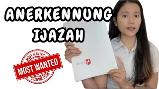 ANERKENNUNG IJAZAH SMA DI JERMAN  Gampang Bangat [upl. by Zelig258]