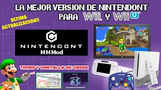 Nintendont MMMod  Mejor Version para Wii y WiiU vWii ✅ [upl. by Grogan]