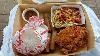 EATING MY JOLLIBEE CHICKEN JOY MEAL [upl. by Woermer410]