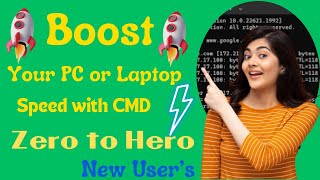 Windows Command Prompt Ki Best Tricks  Computer Speed Boost Karne Ke Liye  MustKnow  हिंदी में [upl. by Euqinor604]