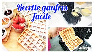 recette gaufre facile avec lappareil de chez Action 🤩 [upl. by Fedora]