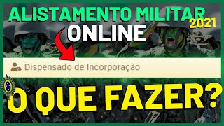 DISPENSADO DA INCORPORAÇÃO  COMO SOLICITAR O CDI CERTIFICADO DE DISPENSA DE INCORPORAÇÃO [upl. by Madox]