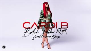 Cardi B Bodak Yellow Remix Ft Kodak Black Extended Mix Clean [upl. by Namrac801]