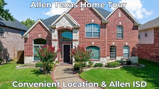 Stunning Drees Home for Sale in Allen TX [upl. by Nodnart779]