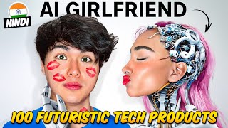 I Bought 100 FUTURISTIC Tech Products  Stokes Twins Hindi  Stokes Twins AI Girlfriend In Hindi [upl. by Aileahcim]