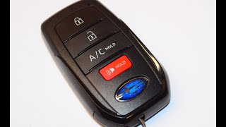 Subaru Solterra Key Fob Battery Replacement  EASY DIY [upl. by Ennire]