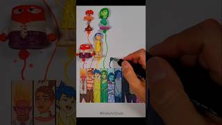 Inside Out 2 Figure and Human matching puzzle 🧩 shorts trend viral [upl. by Lishe]