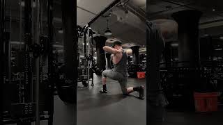 Improve Posture amp Shoulder Stability with Half Kneeling Face Pulls shoulderworkout [upl. by Meier]