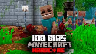 Sobreviví 100 días En El Laberinto de Parásitos En Minecraft HARDCORE Esto fue lo que sucedió [upl. by Raynata]