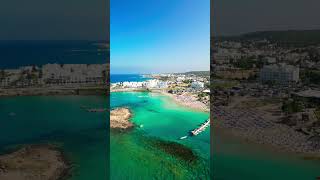 Flying Through Paradise  Stunning 4K Drone Footage of Protaras Beach Cyprus [upl. by Aitat]