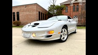 2002 PONTIAC trans am ws6  7490 miles for sale [upl. by Aynekat]