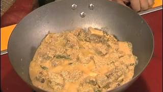 Alpana Habibs Recipe Shorshe bata mangsho [upl. by Whitebook270]