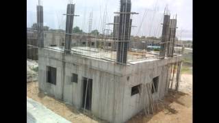 House construction process with SISCON plastic formwork [upl. by Eadnus]