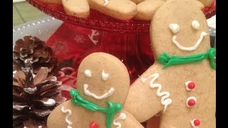 EASY GINGERBREAD MAN COOKIES [upl. by Cohby]