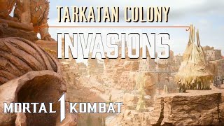 Mortal Kombat 1  Tarkatan Colony Full Walkthrough Invasions Season 5 [upl. by Ellehs]