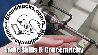 Metal Lathe Tutorial 8 Concentricity [upl. by Winer]