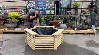 Product Assembly Video Norlog 175 Gallon Pond 175GP [upl. by Ettelocin697]